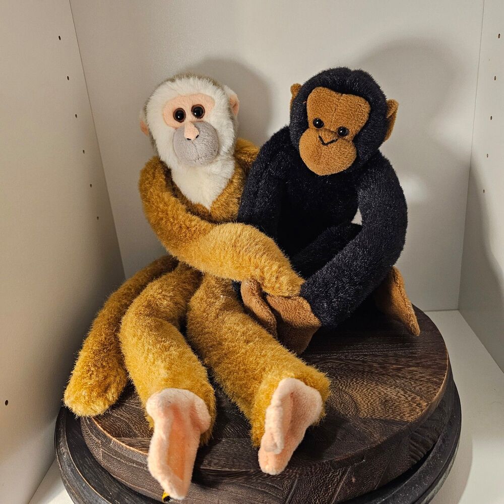 Vintage Plush Bundle of Monkeys